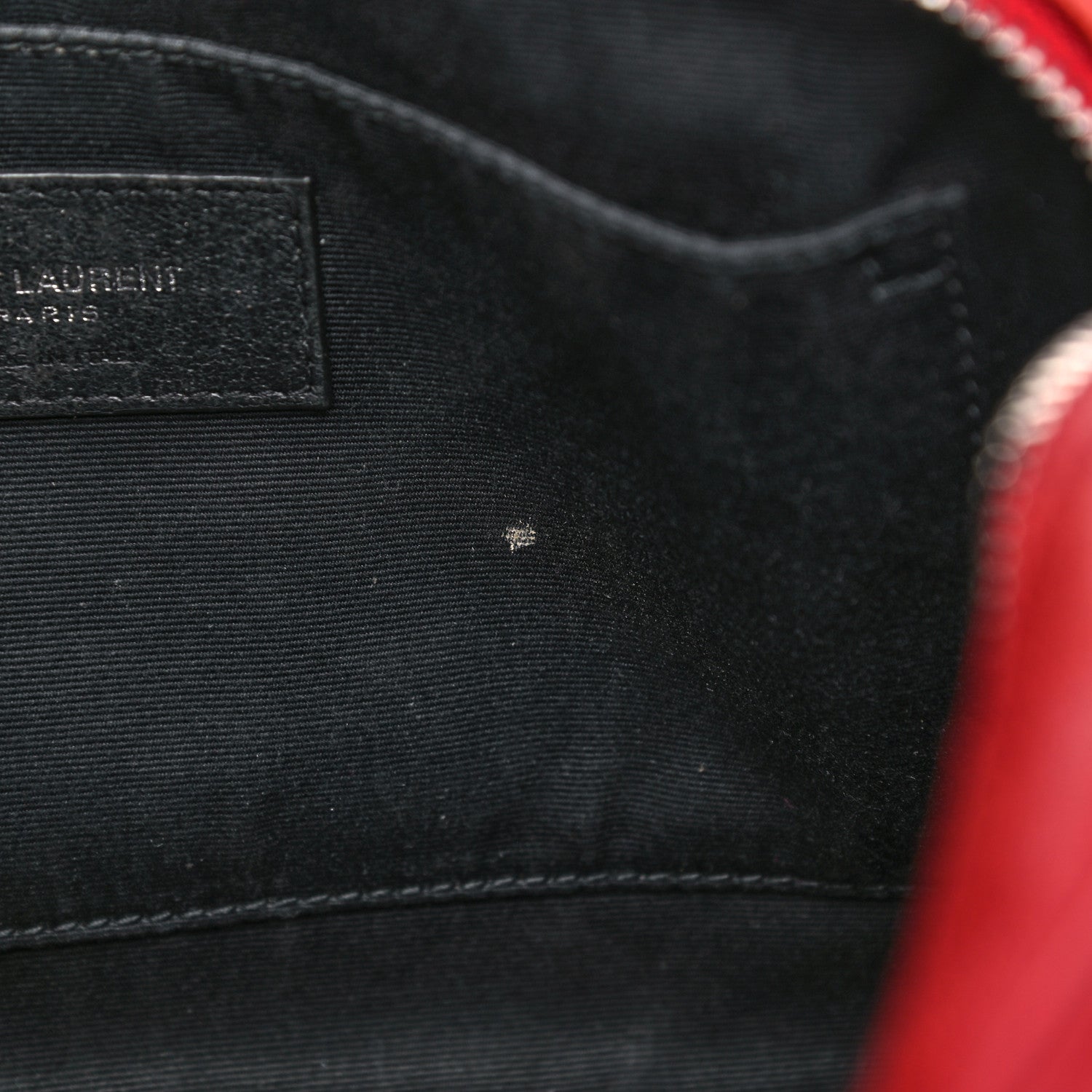 Saint Laurent Lambskin Monogram Lou Camera Bag Eros Red 12 of 23