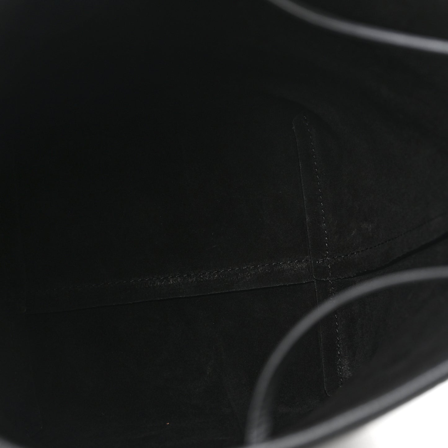Grained Calfskin Small N/S Park Tote Black