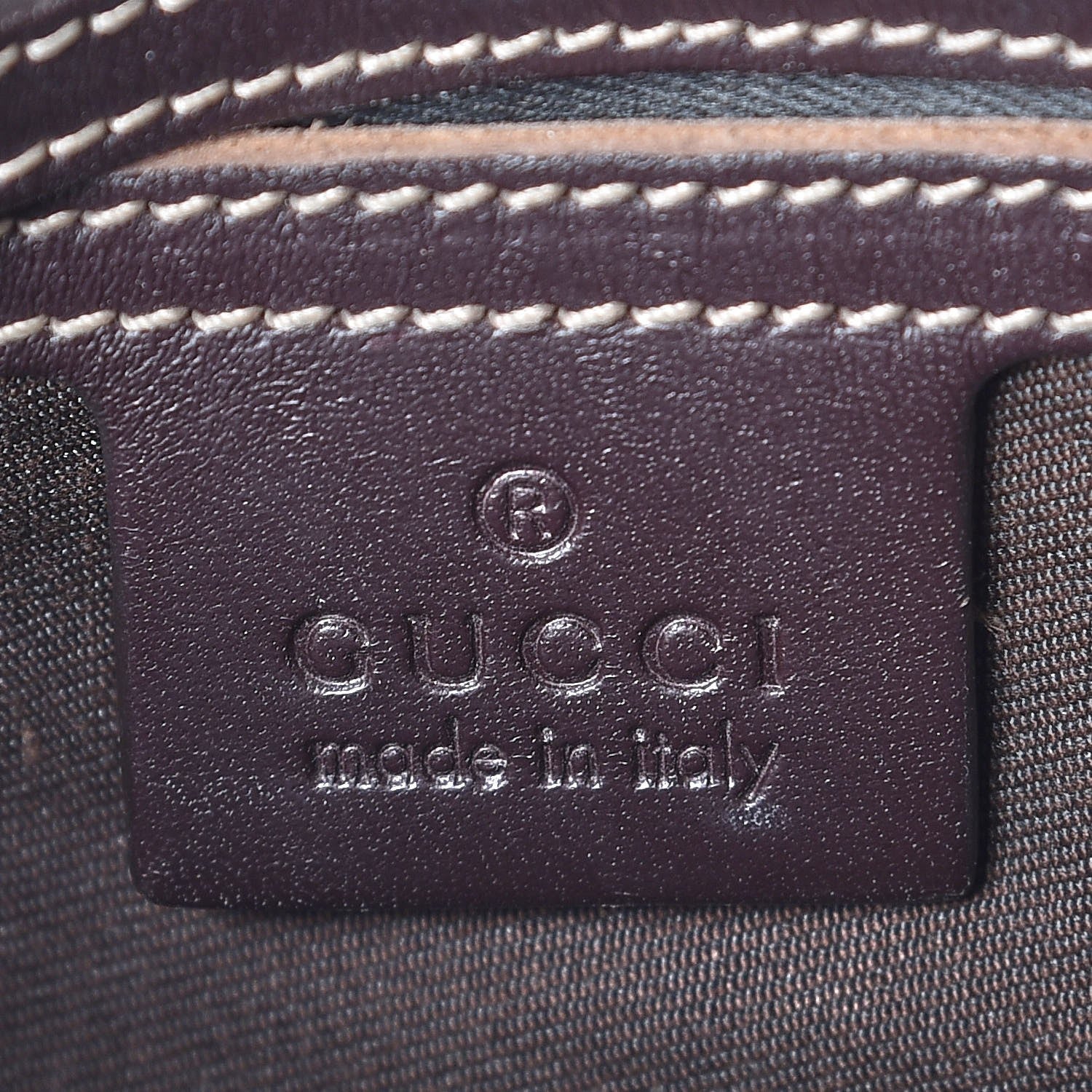 Gucci GG Supreme Monogram Small Flat Messenger Bag Dark Brown 6 of 7