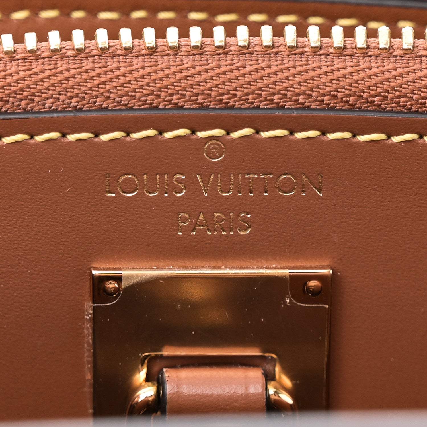Louis Vuitton Taurillon City Steamer Mini Blue Beige 6 of 9
