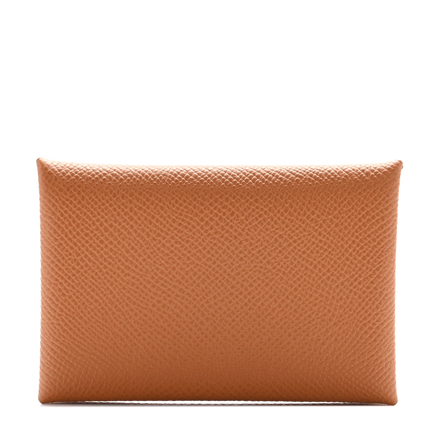Hermes Epsom Calvi Card Case Gold 1 of 8