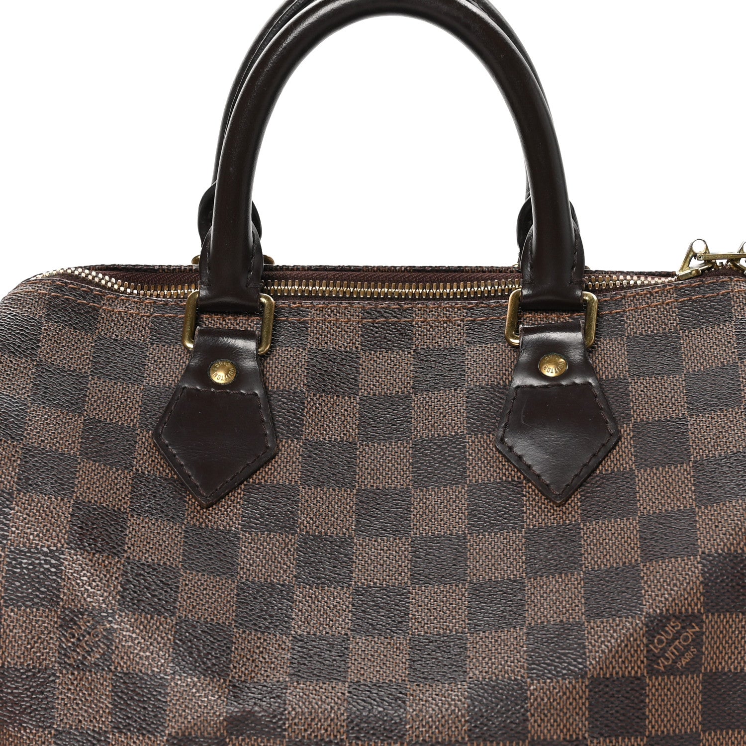 Louis Vuitton Damier Ebene Speedy Bandouliere 25 14 of 29