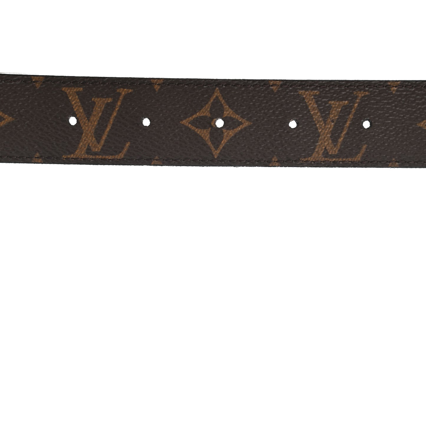 Calfskin Monogram 30mm LV Initiales Reversible Belt 85 34 Black