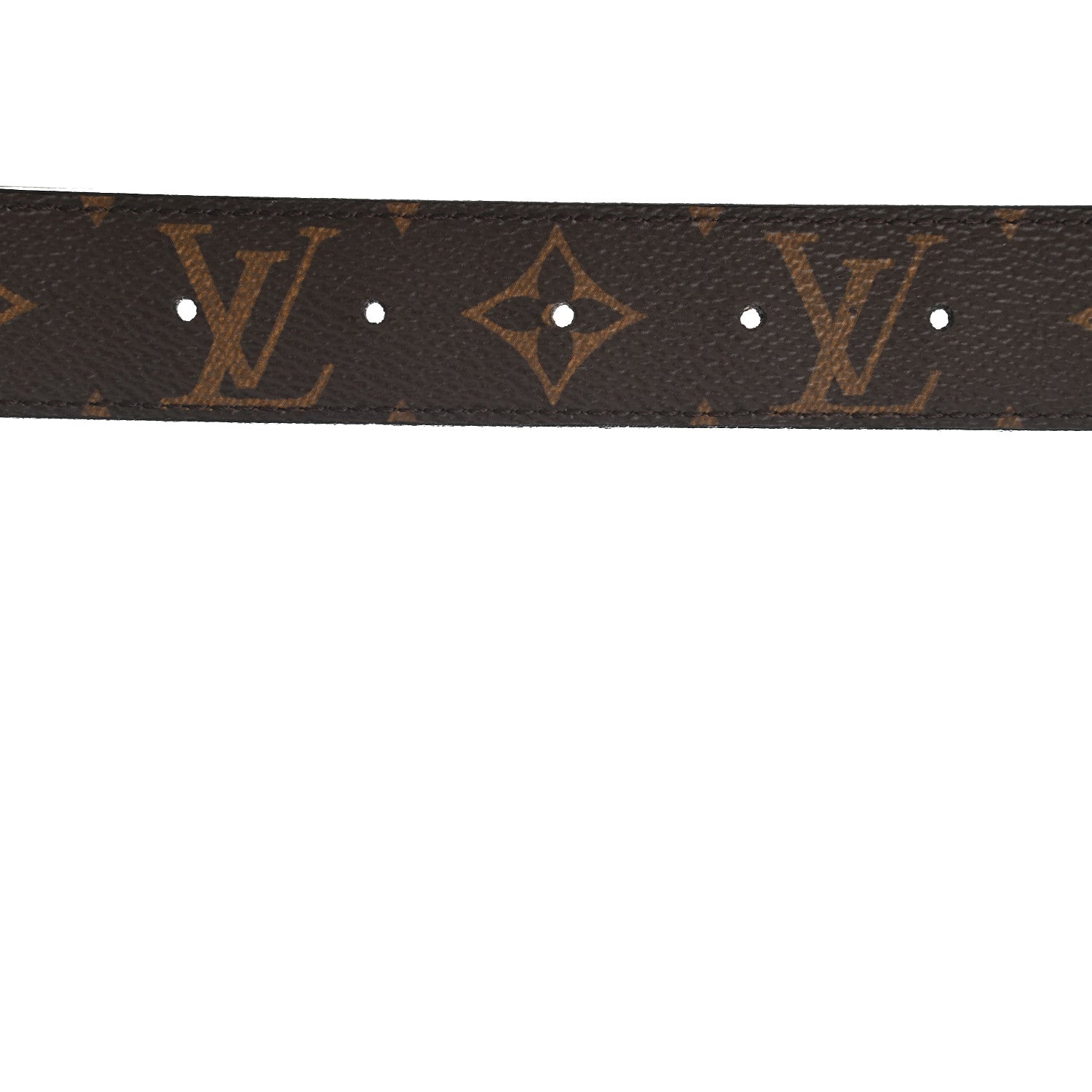 Louis Vuitton Calfskin Monogram 30mm LV Initiales Reversible Belt 85 34 Black 6 of 6