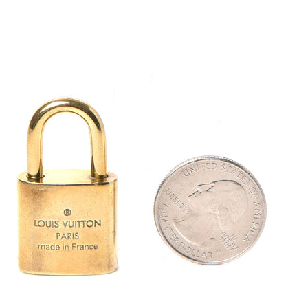 Louis Vuitton Brass Lock and Key Set #324 2 of 6