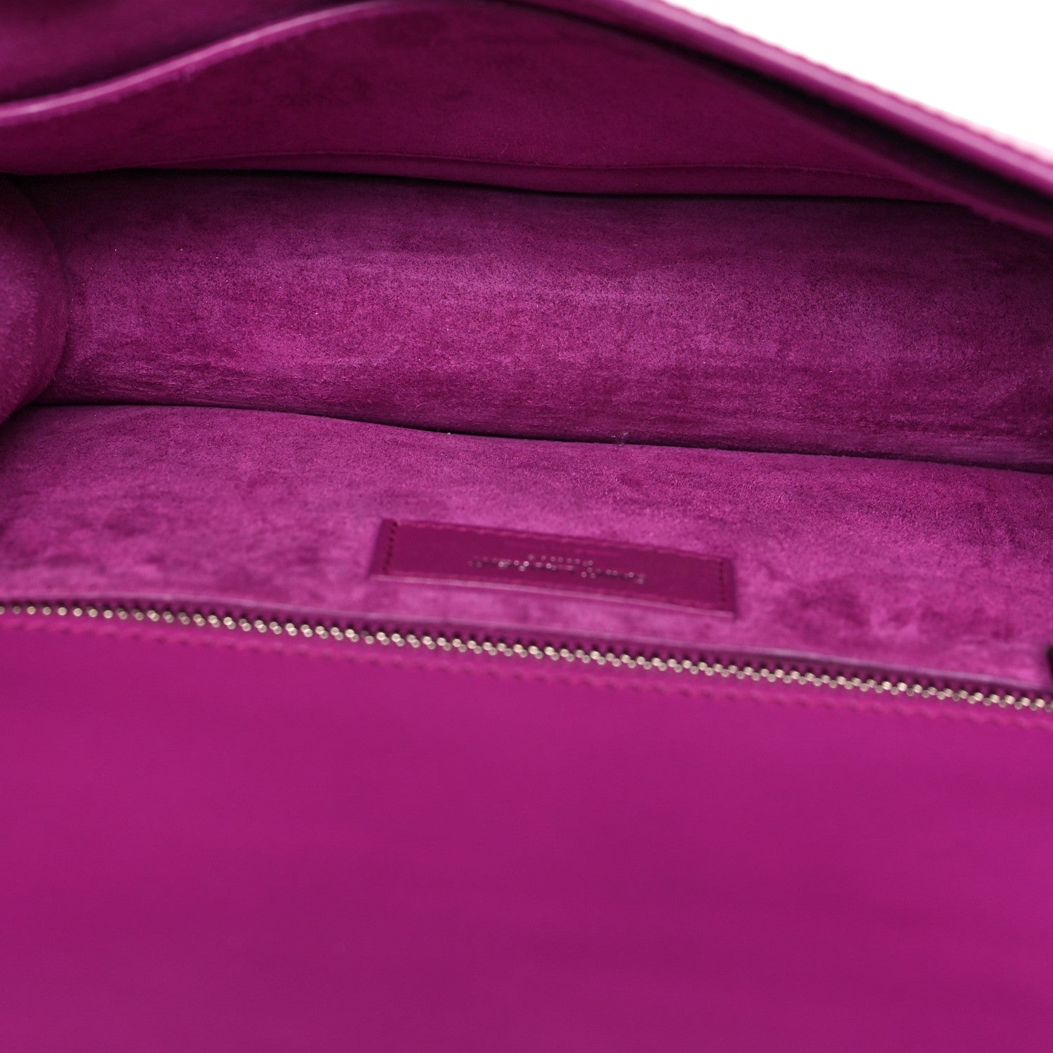 Saint Laurent Smooth Calfskin Le Carre Shoulder Bag Purple 5 of 15