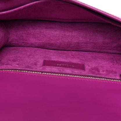 Saint Laurent Smooth Calfskin Le Carre Shoulder Bag Purple 5 of 15