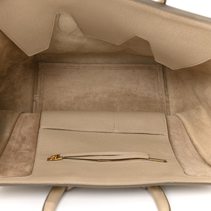 Celine Crisped Calfskin Small Tie Knot Tote Light Taupe 6 of 17