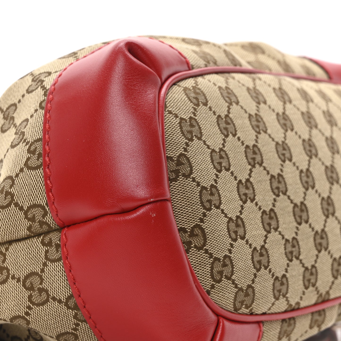 Monogram Medium Sukey Top Handle Red