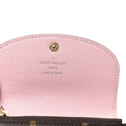 Louis Vuitton Monogram Rosalie Coin Purse Rose Ballerine 6 of 8