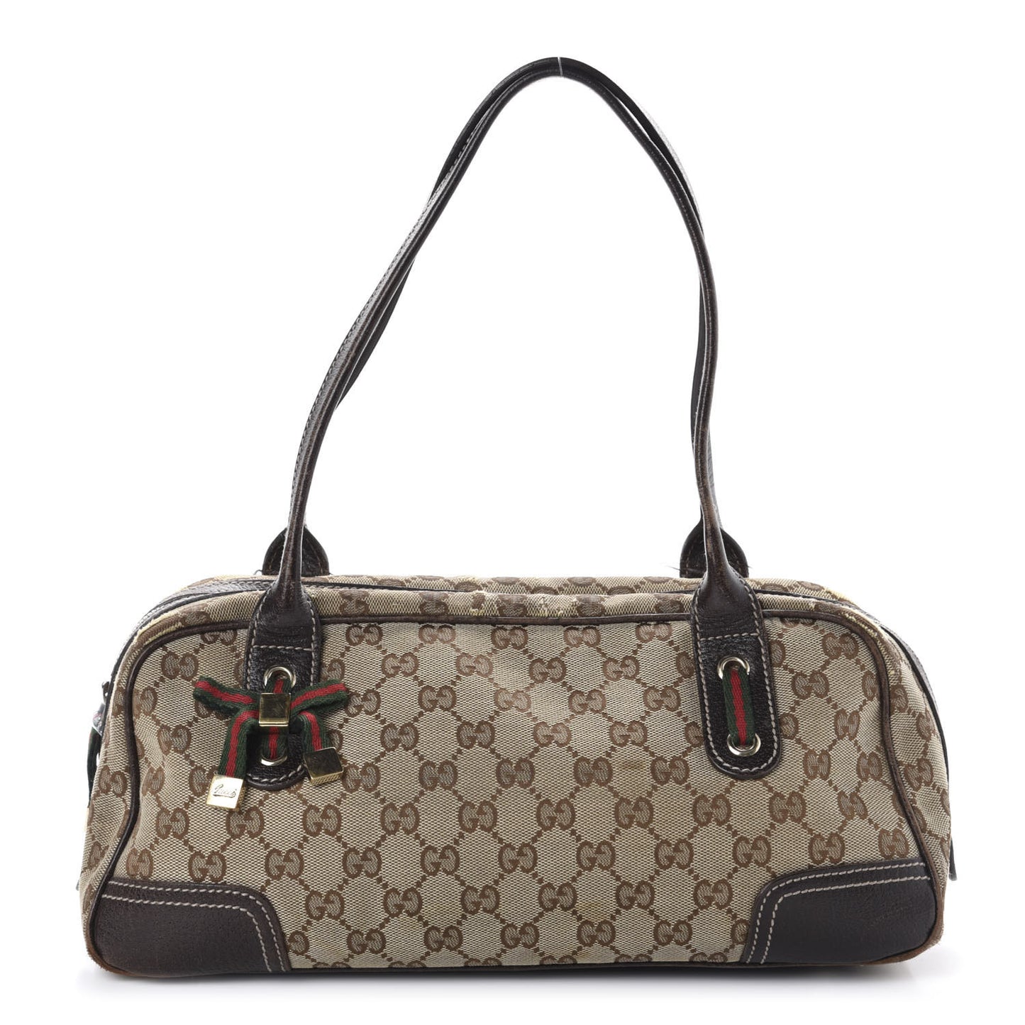 Monogram Small Princy Satchel Dark Brown