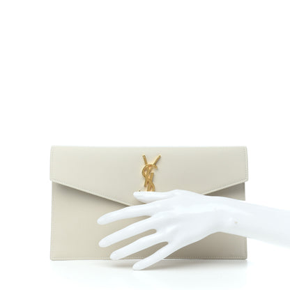 Saint Laurent Grain De Poudre Uptown Pouch Crema Soft 2 of 7