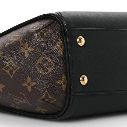 Louis Vuitton Calfskin Monogram Kimono Tote PM Black 10 of 18