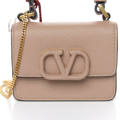 Valentino Garavani Grainy Calfskin Mini VSling Shoulder Bag Rose Cannelle 10 of 11
