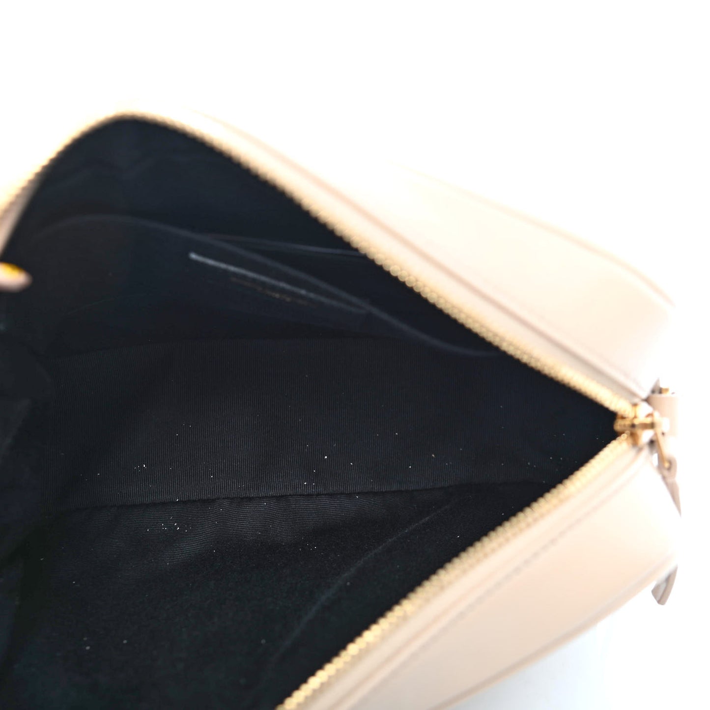 Calfskin Matelasse Monogram Lou Camera Bag Ivory Natural