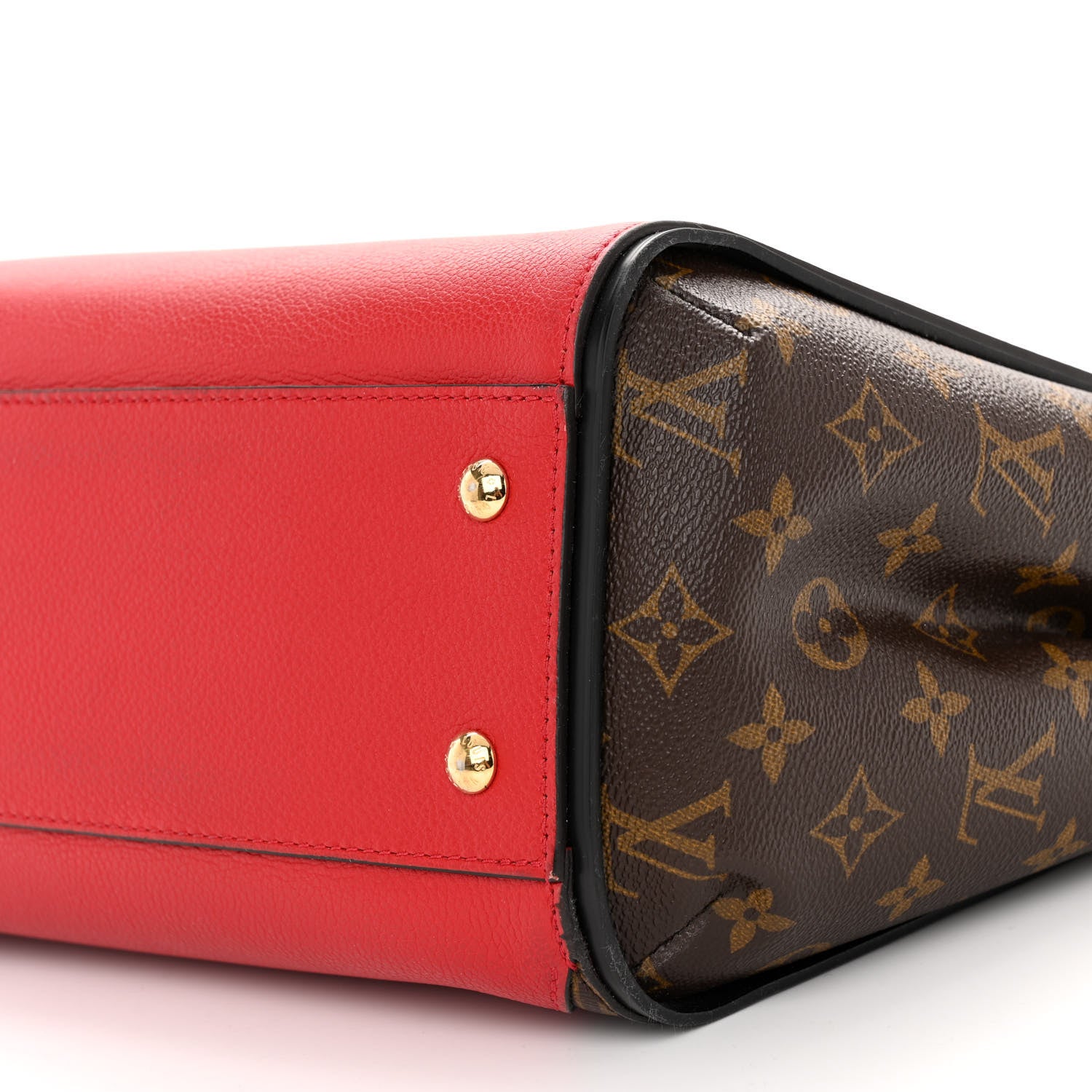 Louis Vuitton Calfskin Monogram Kimono Tote Cherry 9 of 10