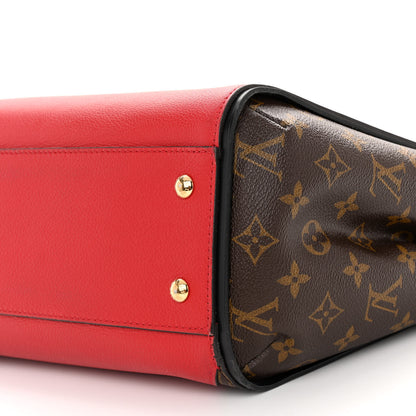 Louis Vuitton Calfskin Monogram Kimono Tote Cherry 9 of 10