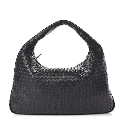 Bottega Veneta Nappa Intrecciato Large Veneta Hobo Black 1 of 13