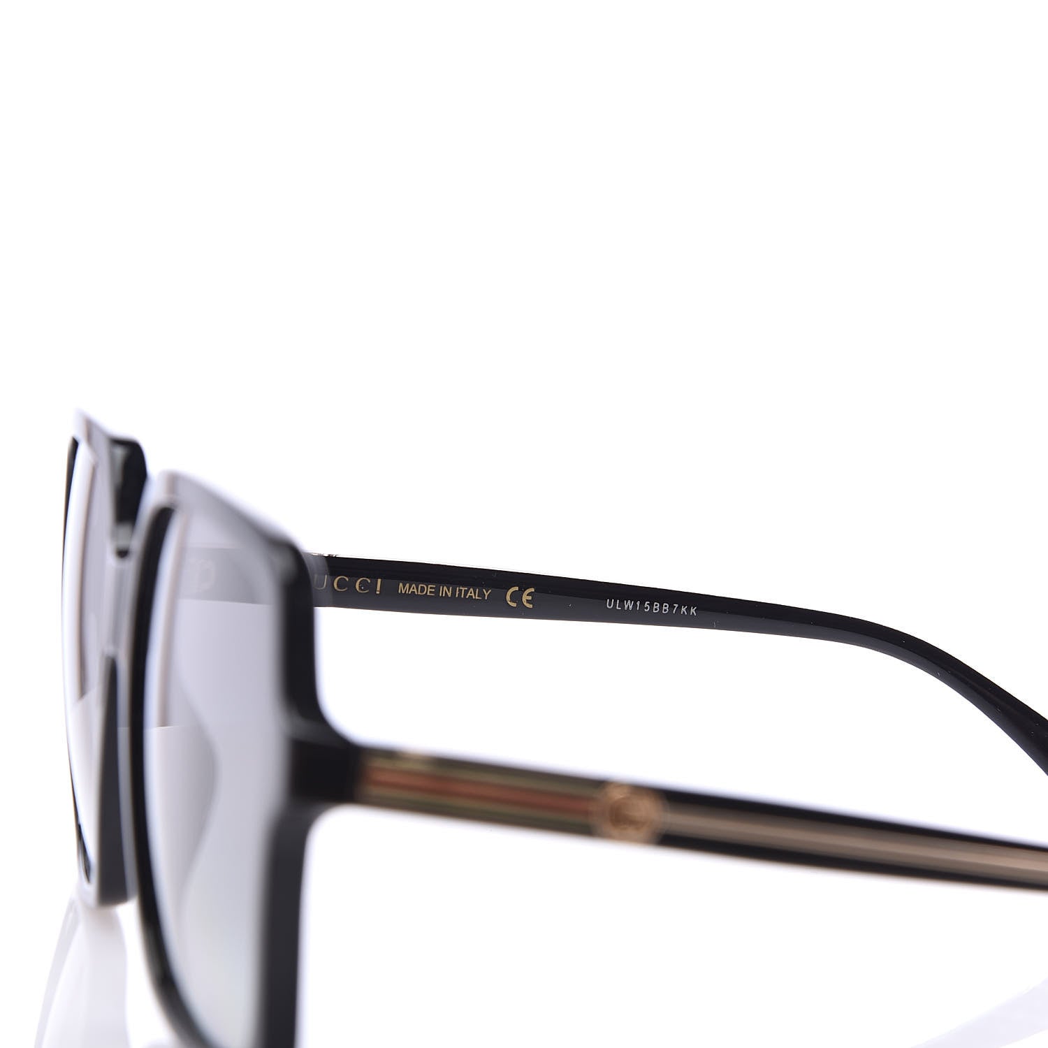 Gucci Web Sunglasses GG GG0375S Black 6 of 8