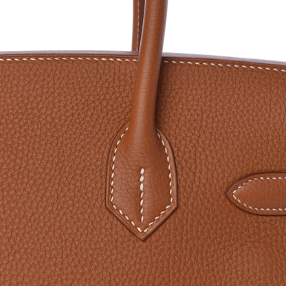 Hermes Togo Birkin 30 Gold 10 of 37