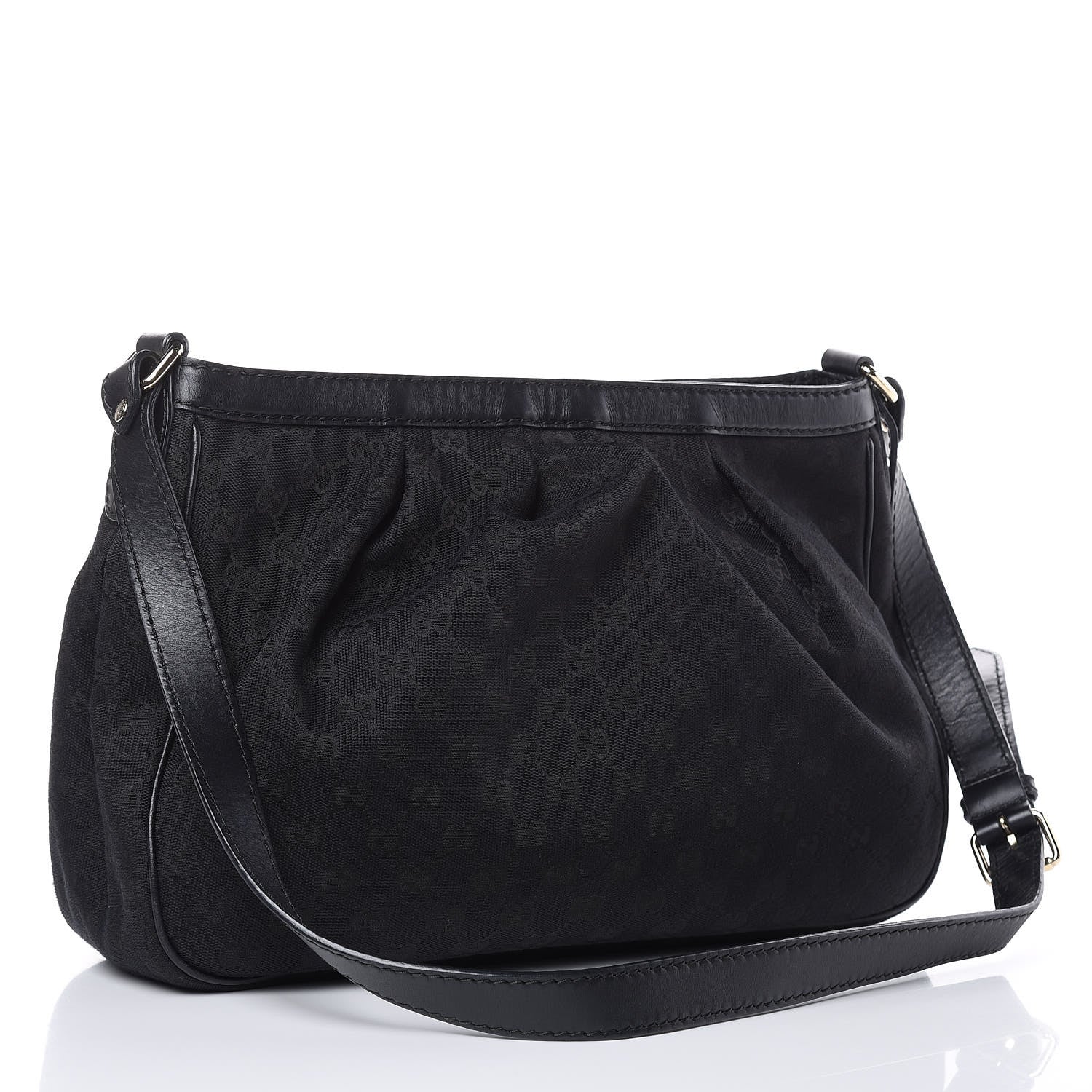 Gucci Monogram Sukey Messenger Bag Black 3 of 12