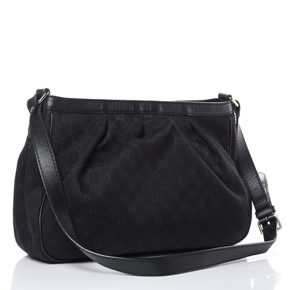 Gucci Monogram Sukey Messenger Bag Black 3 of 12