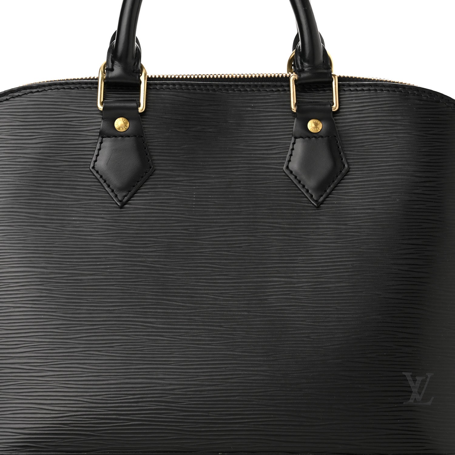 Louis Vuitton Epi Alma PM Black 7 of 9