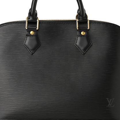 Louis Vuitton Epi Alma PM Black 7 of 9