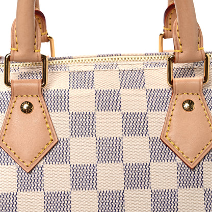 Louis Vuitton Damier Azur Speedy Bandouliere 25 7 of 10
