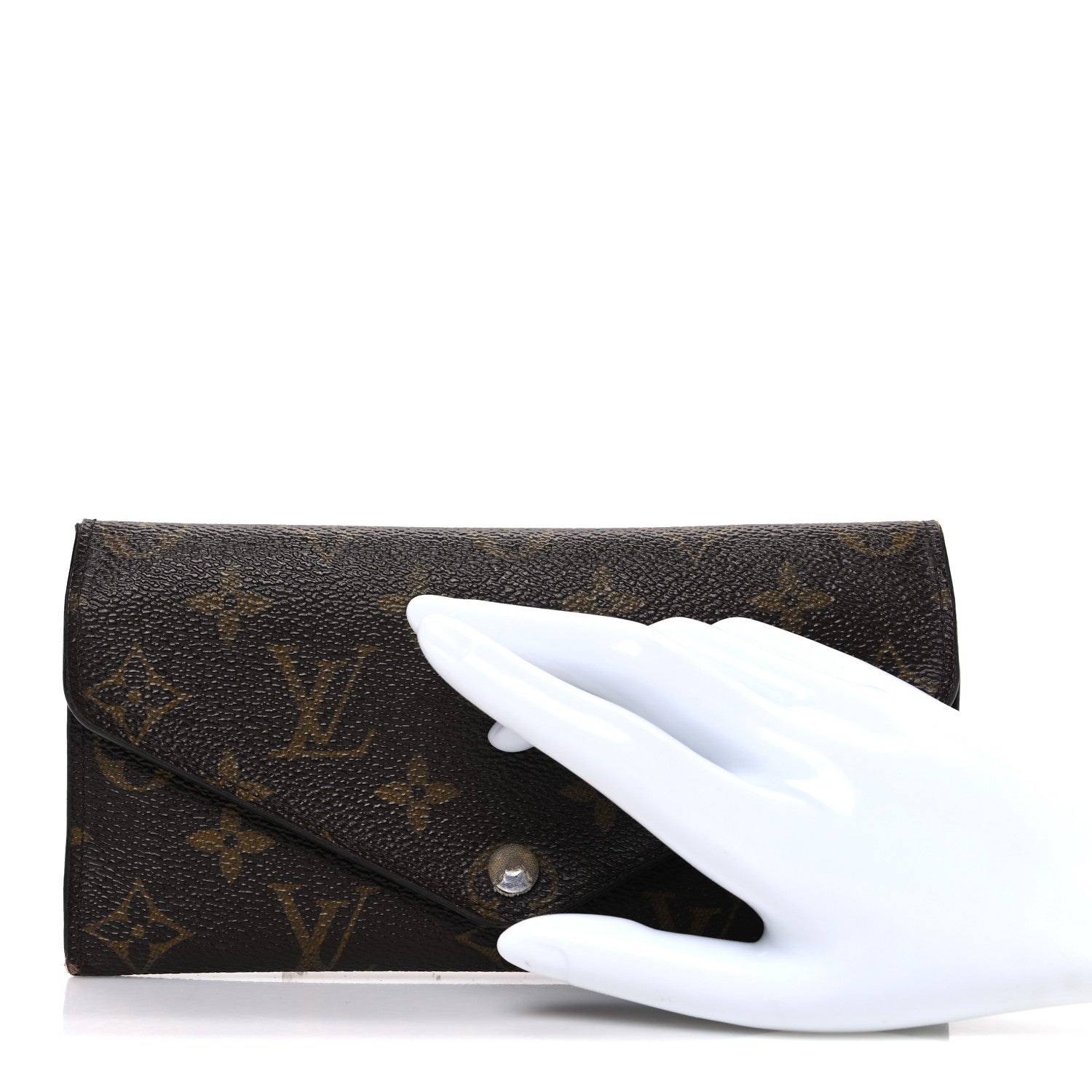 Louis Vuitton Monogram Sarah Wallet NM Fuchsia 2 of 10