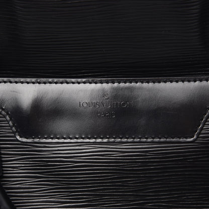 Louis Vuitton Epi Sac Bourget 50 Black 7 of 20