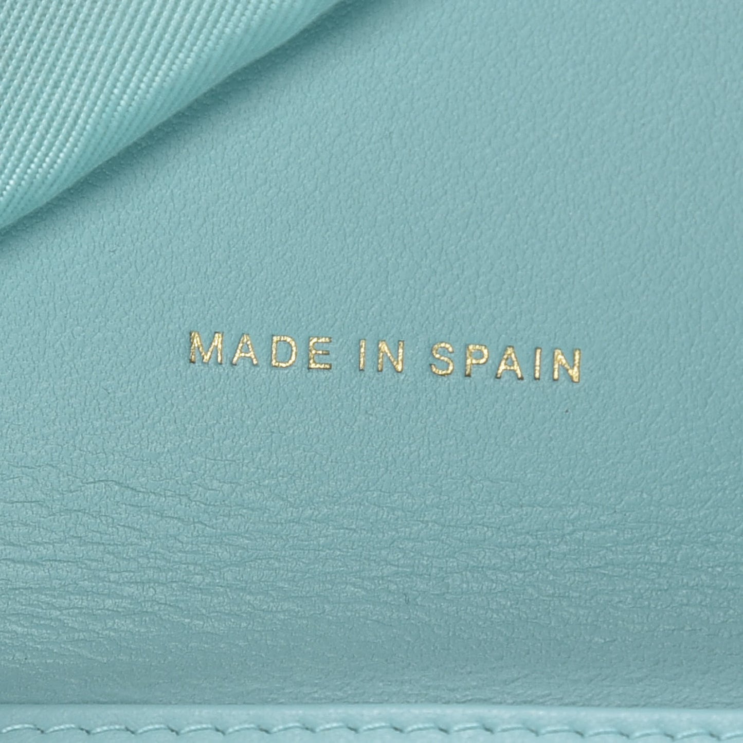 Caviar Quilted Compact Flap Wallet Light Blue