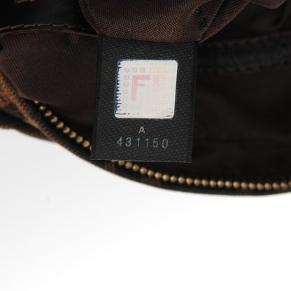 Fendi Zucca Small Chef Chain Hobo Tobacco 6 of 8