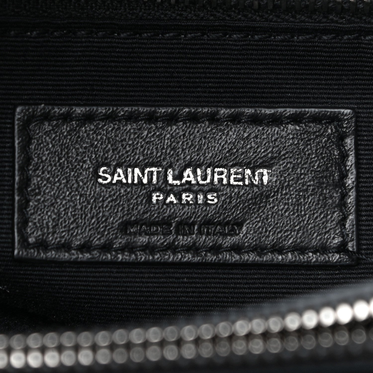 Saint Laurent Calfskin Y Quilted Monogram Small Loulou Shopper Grey 6 of 9