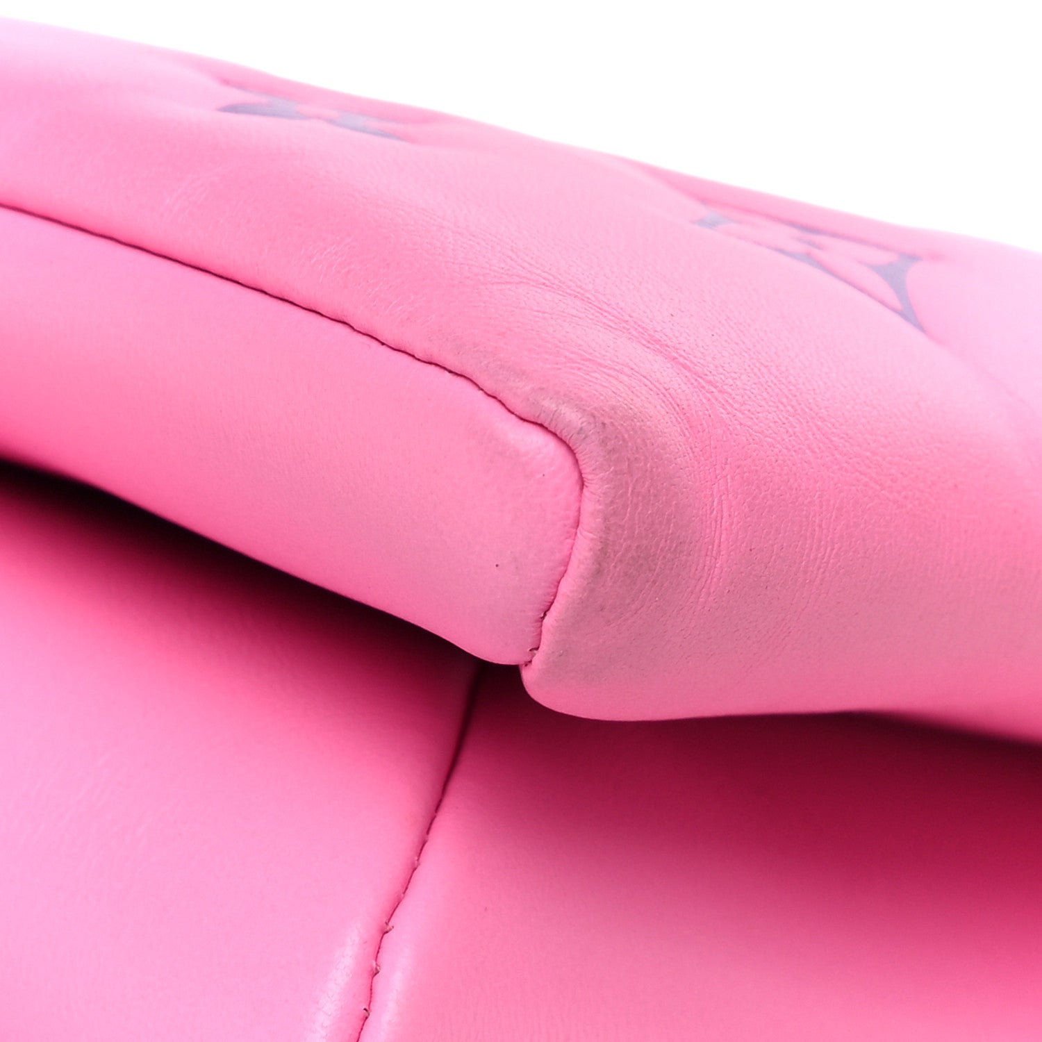 Louis Vuitton Lambskin Embossed Monogram Vuittamins Coussin PM Rose Violet 10 of 12