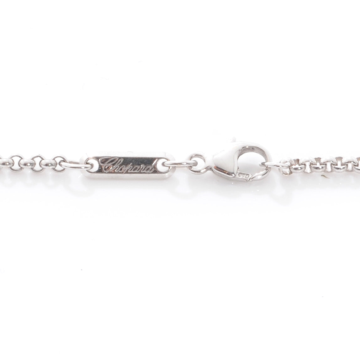 Chopard 18k Happy Diamonds Icons Square Necklace 5 of 6