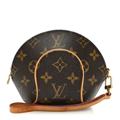 Louis Vuitton LOUIS VUITTON Monogram Mini Ellipse Wristlet Clutch 1 of 12