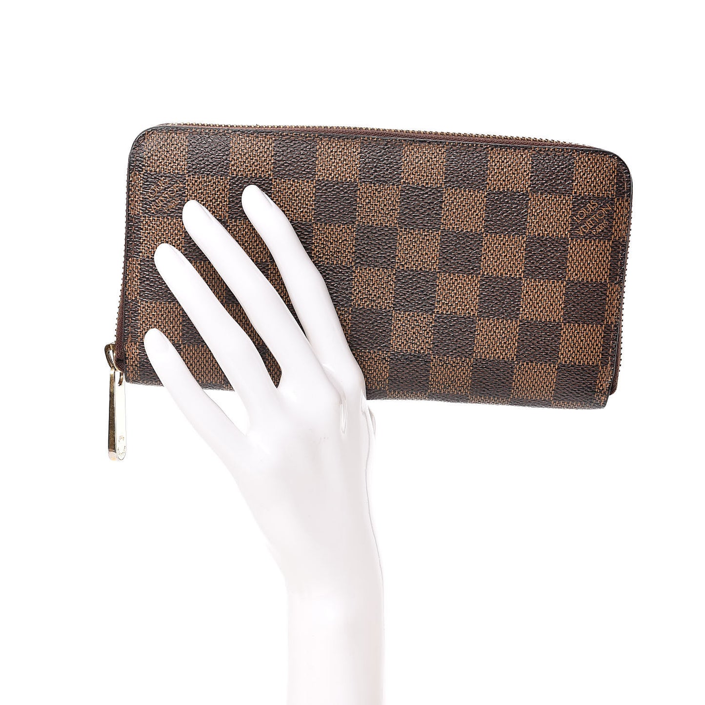 Damier Ebene Zippy Wallet