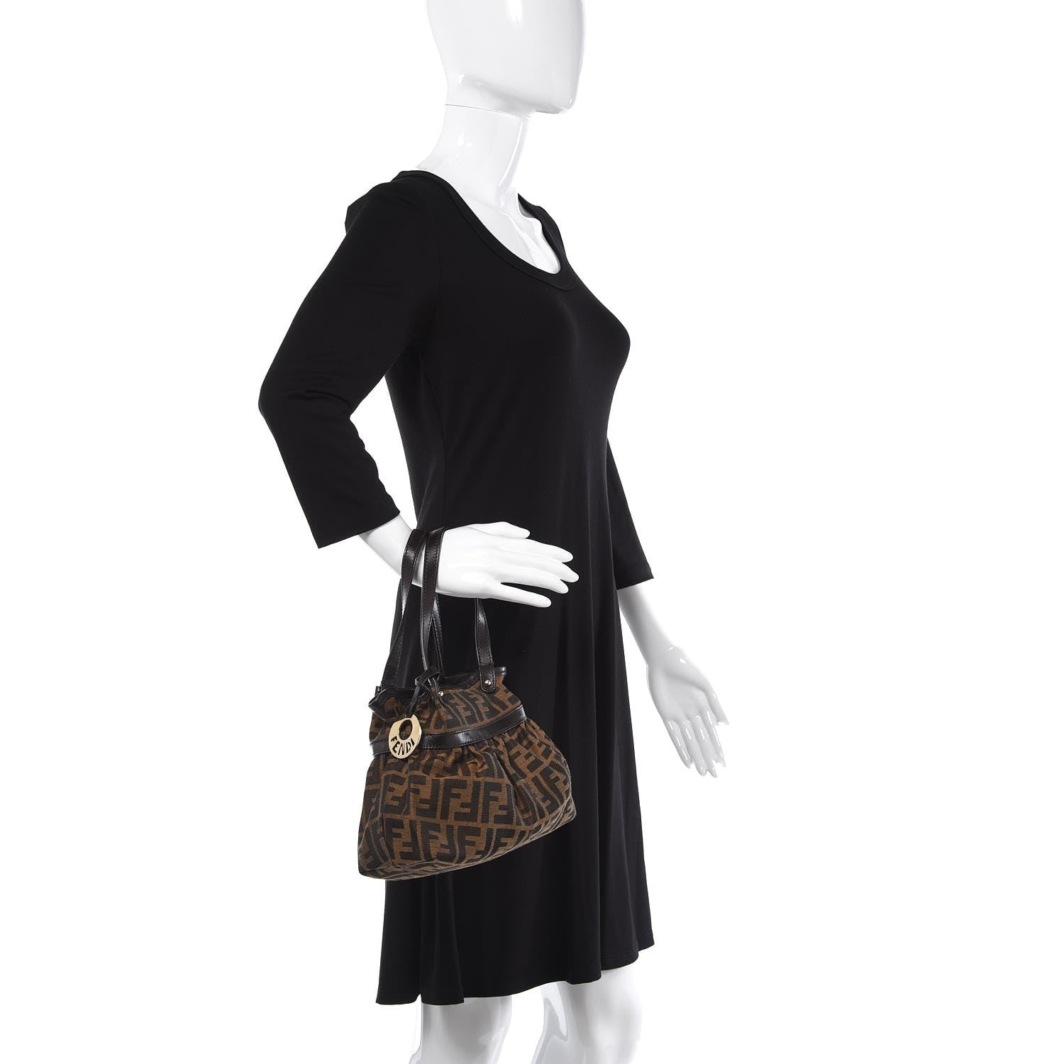 Fendi Zucca Mare Mini Bag Tobacco 2 of 7