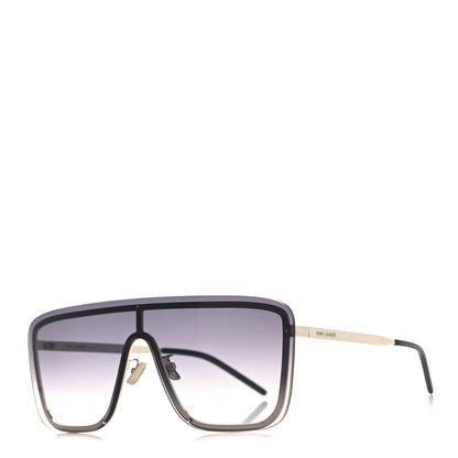 Saint Laurent Metal SL 364 Mask Sunglasses Black 1 of 7