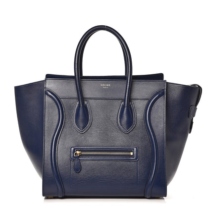 Celine Baby Calfskin Mini Luggage Ink 1 of 8
