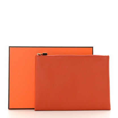 Hermes Evercolor Atout Pouch Terre Battue Anemone 11 of 11