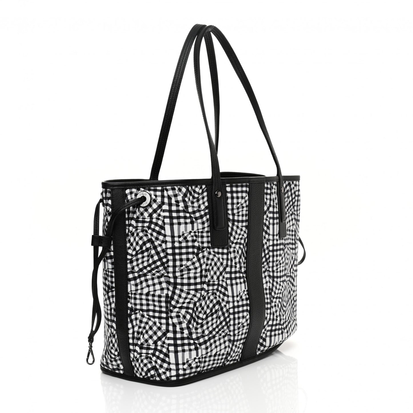Visetos Medium Reversible Shopper Tote Black