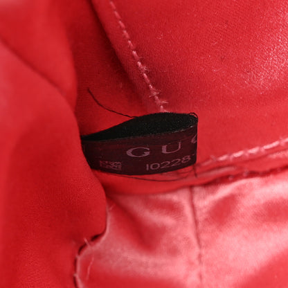 Gucci Velvet Matelasse Mini GG Marmont Shoulder Bag Black 8 of 11