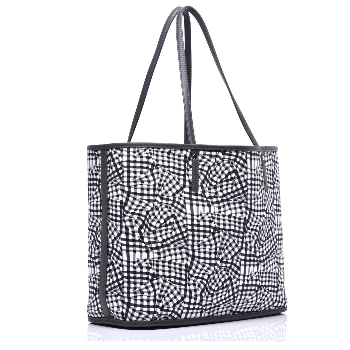 Visetos Medium Reversible Shopper Tote Phantom Grey