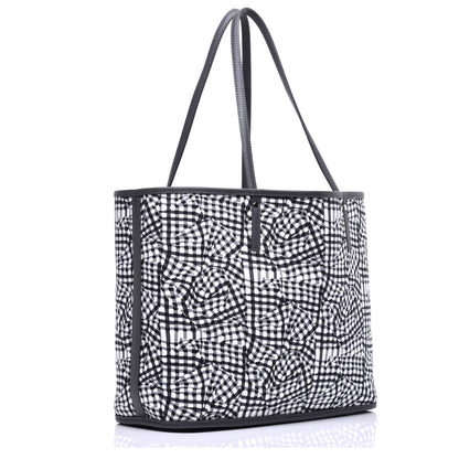 MCM Visetos Medium Reversible Shopper Tote Phantom Grey 6 of 16