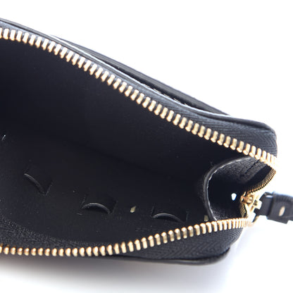 Chloe Grained Shiny Calfskin Small Darryl Coin Purse Black 5 of 6