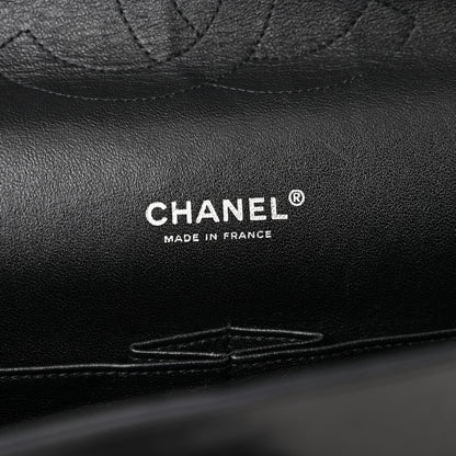 Chanel Patent Quilted Maxi Double Flap Black 6 of 10