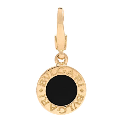 Bulgari 18K Yellow Gold Black Onyx BVLGARI BVLGARI Charm Pendant 1 of 3