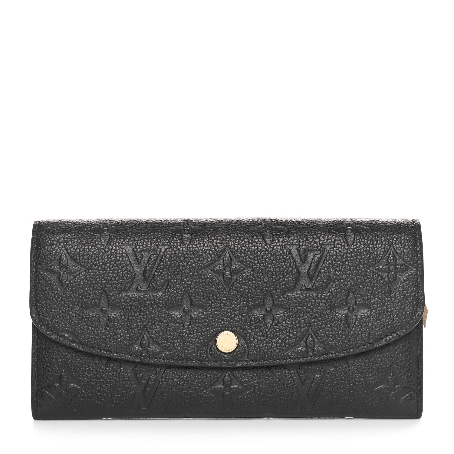 Louis Vuitton Empreinte Emilie Wallet Black Dune 1 of 9